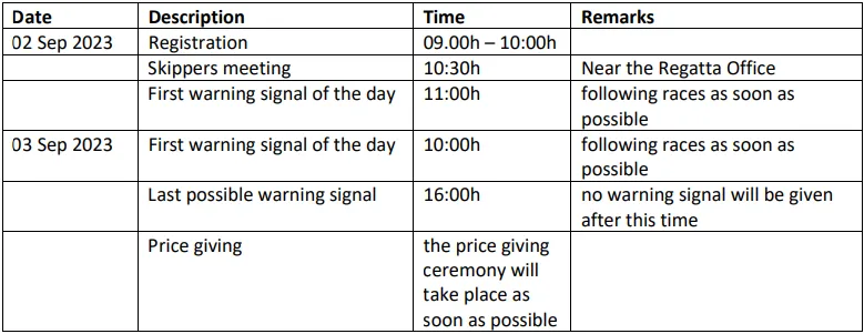 Programma OBK 2023